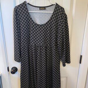 3/4 sleeve tunic shirt